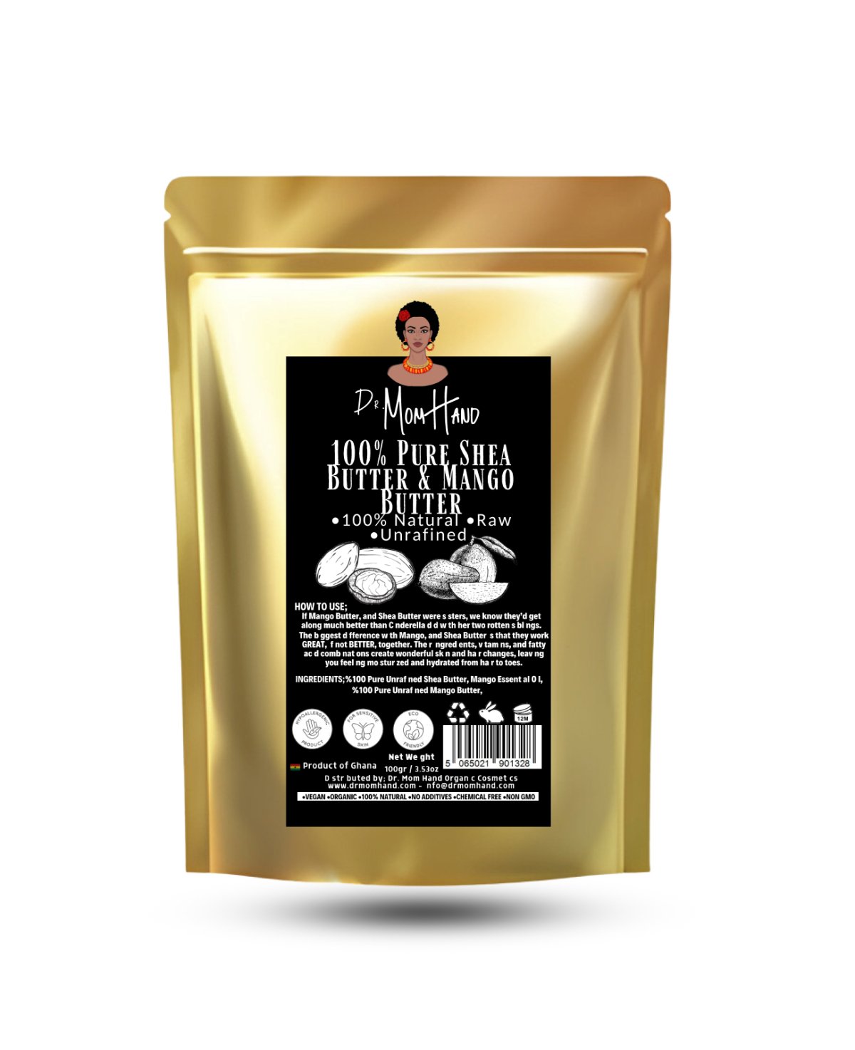 Beurre de Karité Pur & Beurre de Mangue Bombe d'Hydratation Jumelle Beurre de Karité Pur & Beurre de Mangue Bombe d'Hydratation Jumelle